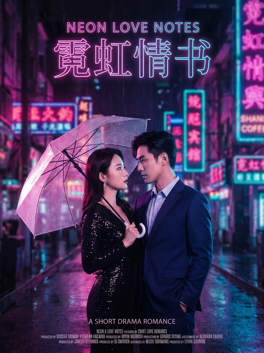 广电网络整合启动 热播都市爱情短剧 - 霓虹情书海报
